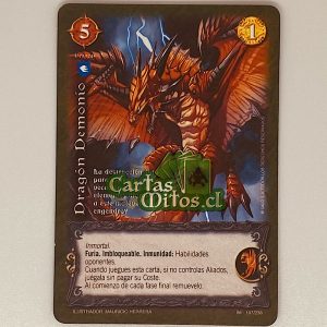 107/238 Dragón Demonio – Mitos Y Leyendas – Inmortales