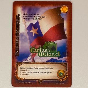 153/160 Estrella Solitaria – Myl – Héroes de Chile