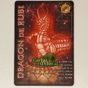 121/126 Dragón de Rubí – Myl – Mundo Gótico