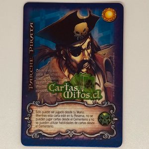 51/140 Parche Pirata – Mitos Y Leyendas – Corsarios