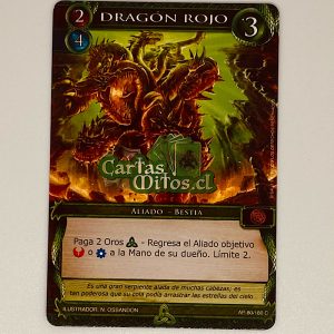 80/180 Dragón Rojo – Mitos Y Leyendas – Apocalipsis